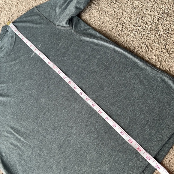 Patagonia Logo Short Sleeve Heather Grey Soft T Shirt - Picture 7 of 7